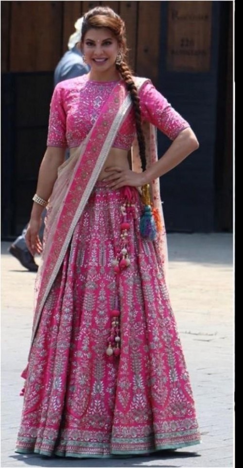 Pink lehenga choli online shopkund uk