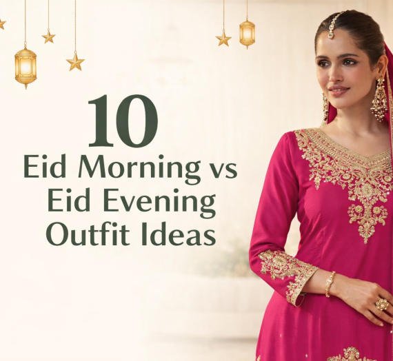 10 Eid Morning vs Eid Evening Outfit Ideas