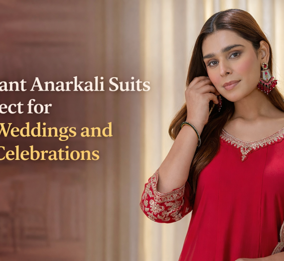 Elegant Anarkali Suits Perfect for UK Weddings and Eid Celebrations