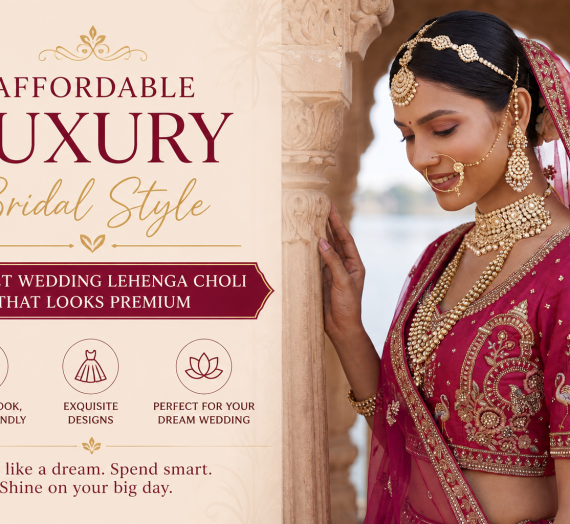 Affordable Luxury Bridal Style: Budget Wedding Lehenga Choli That Looks Premium