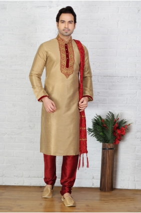 Tusser Dupion Art Silk Ethnic Wear Kurta Readymade Kurta Payjama KUR0226