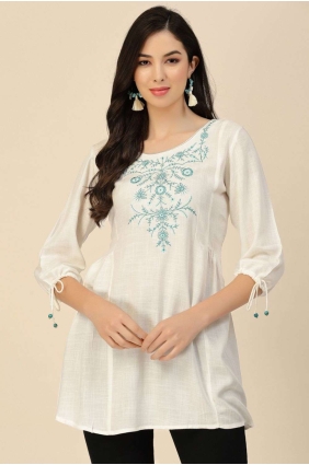 Indo Western Kurti in Wine Viscose with Plain KTI2154