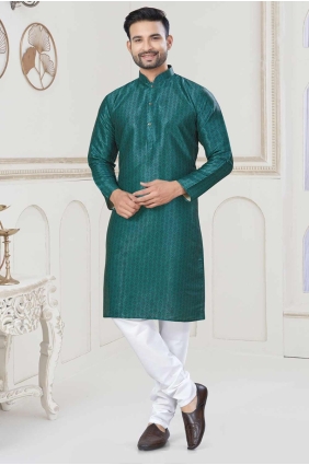 Rama Jacquard Digital print Men Kurta KURR453