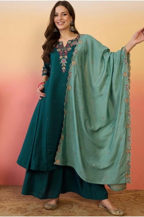 Shimmer Sharara Suit with Plain SS1242